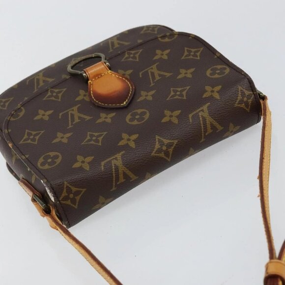 LOUIS VUITTON Monogram Saint Cloud MM Shoulder Bag M51243 LV Auth BA6192 - Picture 7 of 15